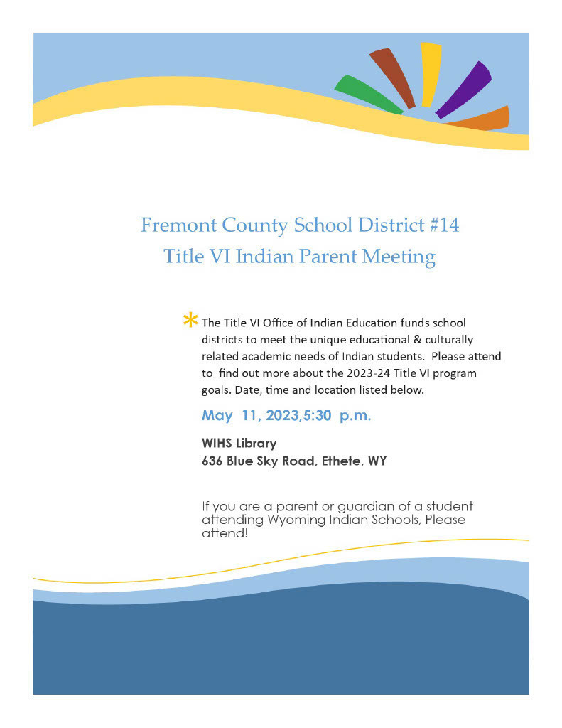 Title VI meeting Flyer